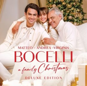 Andrea x Matteo x Virginia Bocelli 'A Family Christmas (Deluxe Edition)' Out Now