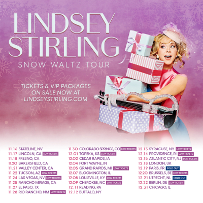 Lindsey Stirling 'North American Snow Waltz 2023 Tour'